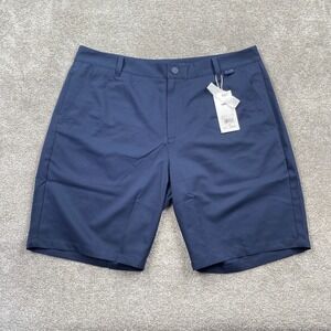 Puma Golf Mens Size 36 Deep Marine Camino Shorts NWT MSRP 60